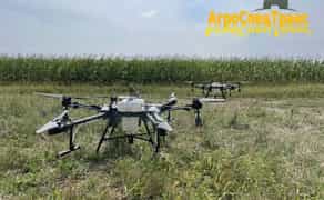 Агродрон для точного внесення ЗЗР та добрив