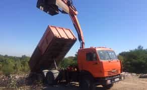 Камаз Маніпулятор + грейдерний ківш