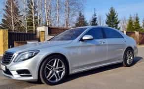 083 Авто на весілля Vip-авто Mercedes W222 S500L сріблястий 