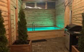 Банний комплекс «Наша-Баня», лазня на дровах, чани, холодна купіль, зони відпочинку