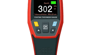 Товщиномір UNI-T UT343D для неруйнівного вимірювання товщини покриттів