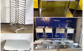 Комплекти меблів та обладнання з нержавійки для HoReCa, кухні