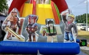 Солодка вата, Роблокс,лабірінт,батут сітка,электомо