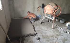 Бетонные работы. Фундаменты. Стяжки пола.