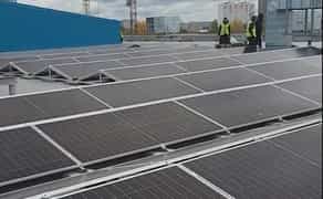 Монтаж сонячних панелей