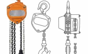 Ручна ланцюгова шестернева таль 3 т. 3 м