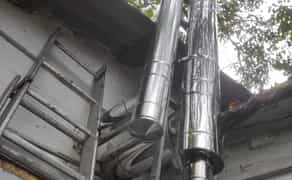 Монтаж димохода/Виробництво димоходів/Димохід з нержавійки