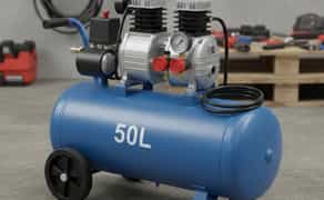 Потужний компресор (50 л) - готовий до роботи!