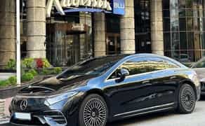 164 Авто на весілля Mercedes Benz EQS 450+ електро трансфер