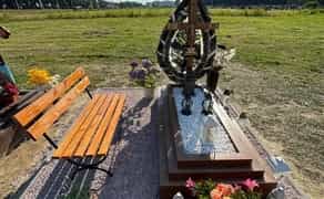 Благоустрій могил / встановлення бордюрів / гробівець / памʼятники