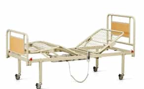 Функціональне медичне ліжко з електроприводом спини та ніг на колесах OSD-91V+OSD-90V