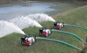 Мотопомпа, відкачування води.