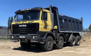 Послуги самоскиду 30 тонн ТАТРА 815 має повний привід 8х8