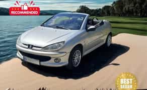 Peugeot 206 CC – автомат, бензин, кабріолет з відкидним дахом