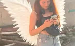 Крила ангела для фотосесії