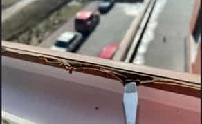 Замена резины на окнах и дверях. Устранение продувания.