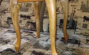 Різьба по дереву (пуфіки) ручна праця