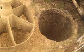 Яма вигрібна, дренаж, зливка, свердловина, ямобур.