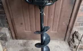 Бензиновий мотобур (ямобур) - готовий до роботи!