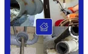 Прочищення труб/Усунути засмічення/Будь-якої складності