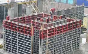 Опалубка вертикальна