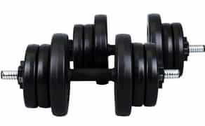 Набір гантелей 2×10 кг, Neo Sport (HSF DB 308)