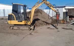 Гідромолот, екскаввтор, міні навантажувач