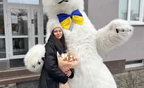 Білий ведмідь – яскравий аніматор для будь-якого свята!