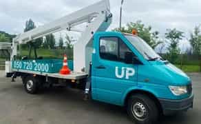 Автовишка малогабаритна, маневрена з верхнім керуванням