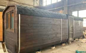 Баня бочка 7м. з лежаком в кімнаті відпочинку під замовлення