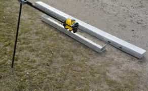 Віброрейка для бетону. Правила:1,35/2,5 м