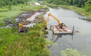 Чистка озер і водоймищ