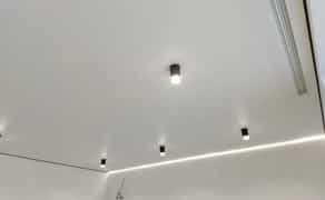 Натяжні стелі під ключ. MSD Premium. Світлові лінії