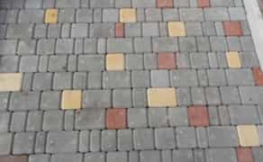 Укладка тротуарной плитки