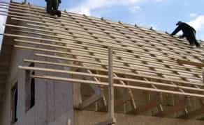 Ремонт даху, Будівельні роботи