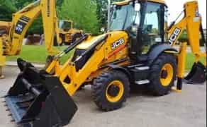 Екскаватор JCB з ковшом