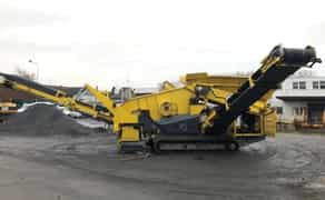 Вживаний мобільний скальпуючий грохот Keestrack K3