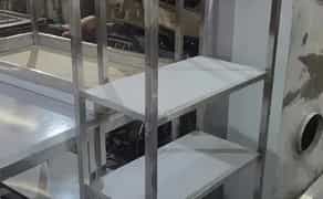 Виготовлення Стелажів з Нержавіючої Сталі: Надійність, Якість, Довговічність!