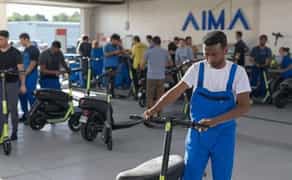 Мото СТО AIMA Service ремонт електроскутера самокат, електросамокат