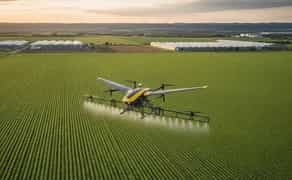 Внесення добрив агродроном. Професійно та вчасно