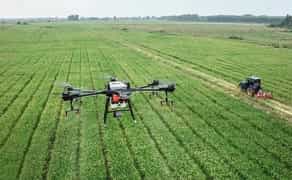 Агродрон DJI Agras T20 — Точне обприскування та захист посівів
