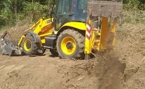 Екскаватор копаня траншеї корчування