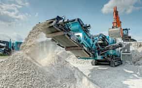 Дроблення бетону, залізобетону, каміння. Дробарки та грохот.