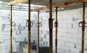 Стійки під моноліт, опалубку. Опалубка для міжповерхового перекриття