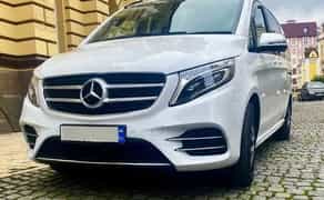 411 Мікроавтобус на весілля Mercedes Benz V class білий