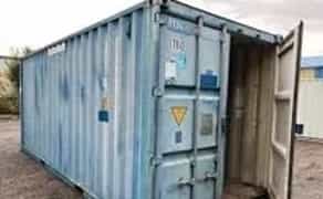 Контейнер 40 футів б/у герметичний, готовий до експлуатації.