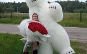 Білий ведмідь Львів ростова лялька стриптиз аніматор панда на свято.