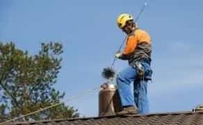 Чистка димоходів, чистка коминів від сажі