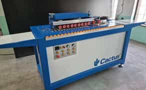 Напівавтомавтичний кромкоклеючий верстат