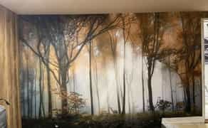 Пропонуємо якісну та швидку поклейку шпалер.Безкоштовна консультація.